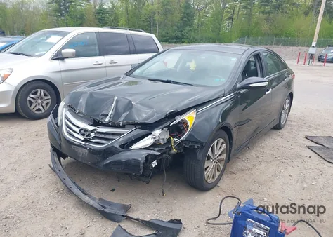 2014 Hyundai Sonata Limited из США, поврежденный, VIN 5NPEC4AC8EH923950